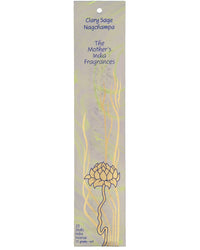 Clary Sage Nagchampa Real Incense by The Mother's India Fragrances Tantrika Australia