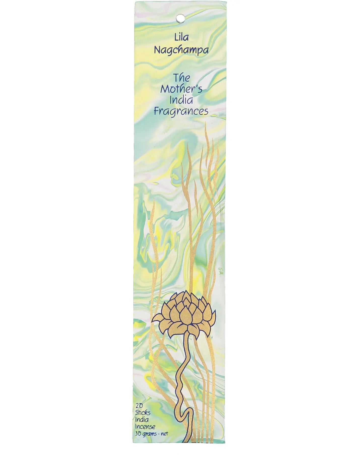 Lila Nagchampa Real Incense by The Mother's India Fragrances Tantrika Australia