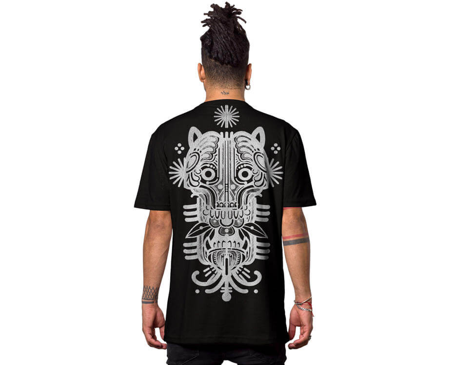 plazmalab mens festival print tee