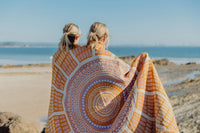 Our Mothers Country Indiginous Art Throw Rug Recycled Cotton Tantrika Australia Sustainable Fashion