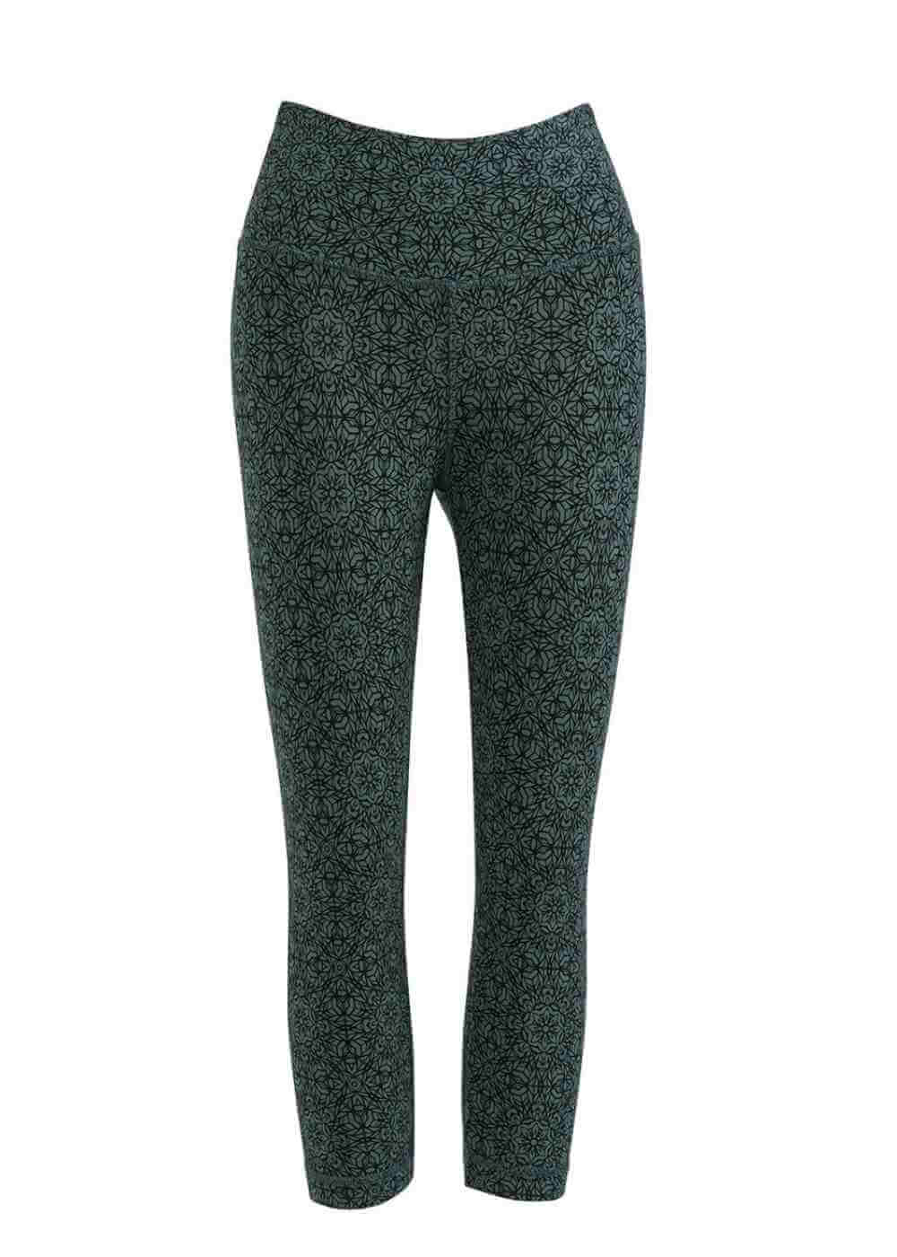 Patterned pants on a white background