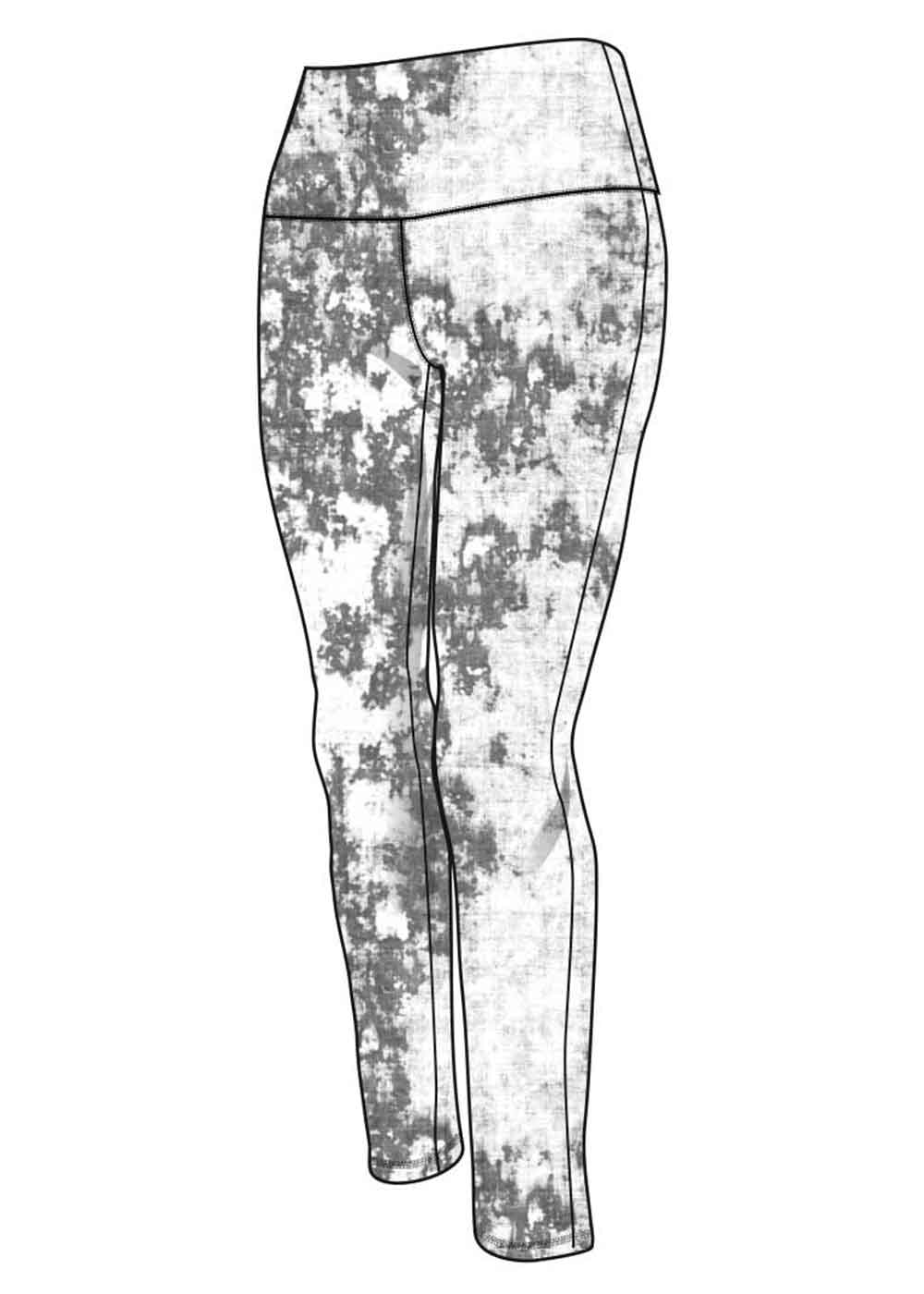 Nomads Hemp Wear Paradox Leggings-Acid Wash