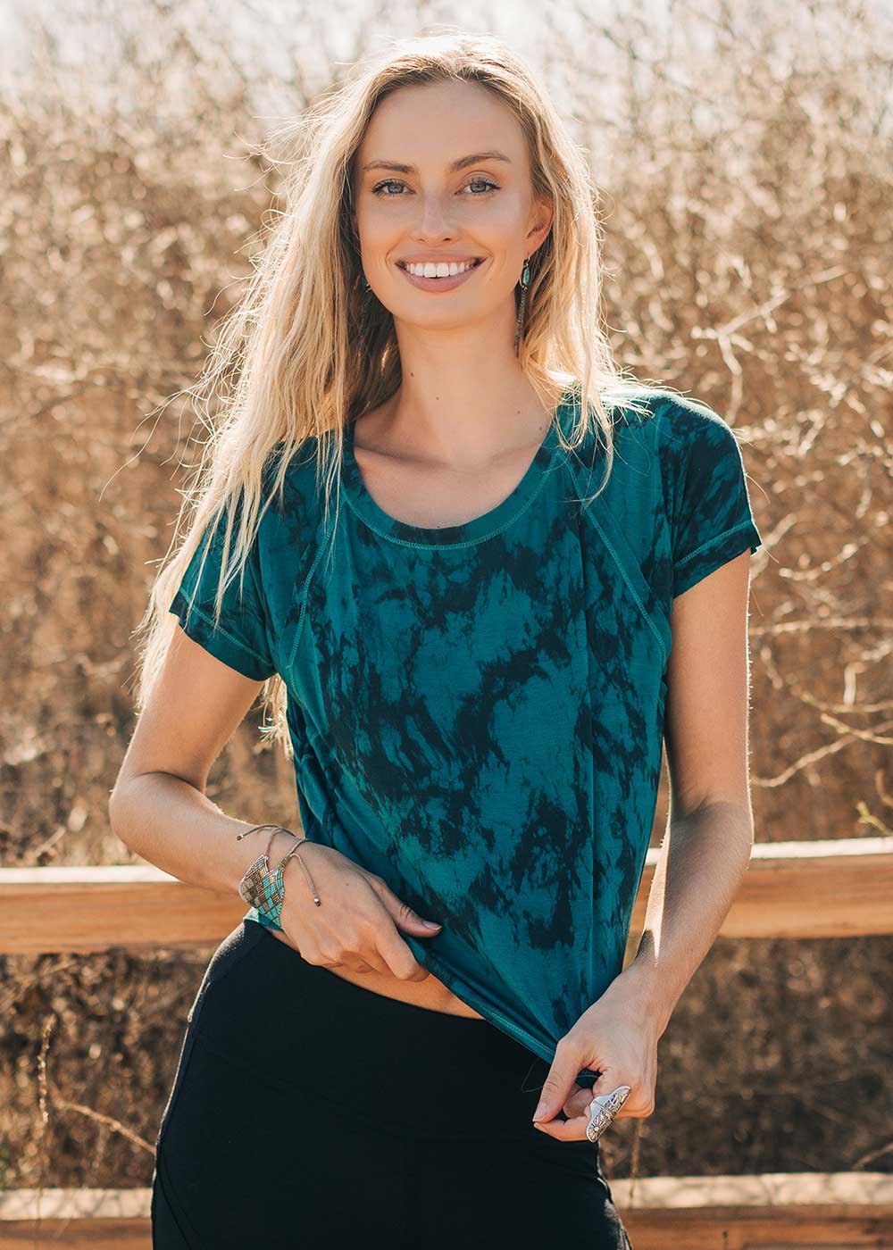 Nomads Hemp Peyote Tie Dye Tee