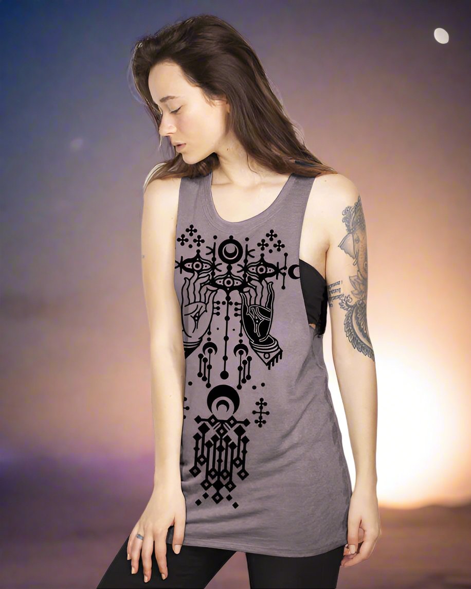 Plazmalab Danza Pink Tank Top Tantrika Australia
