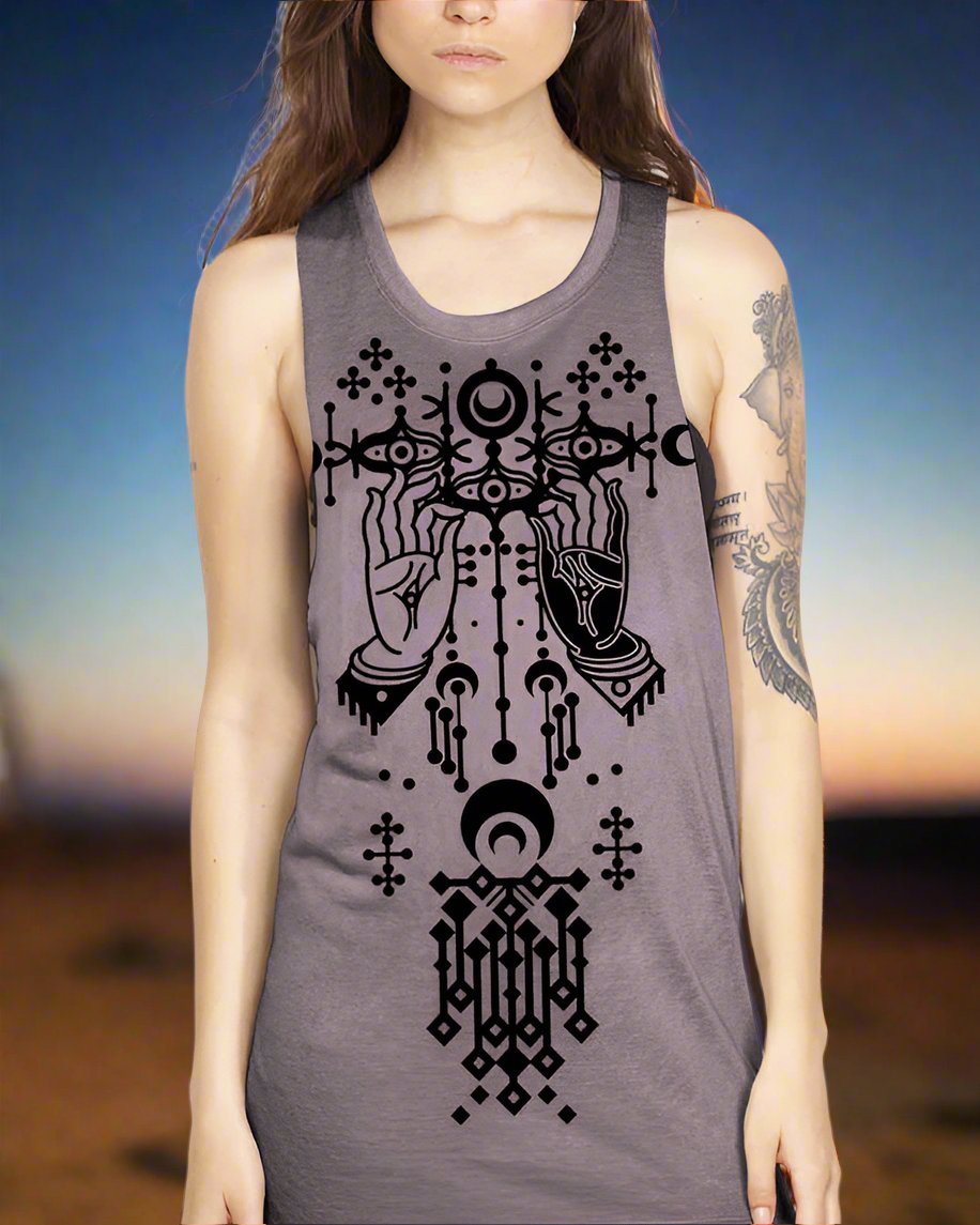 Plazmalab Danza Pink Tank Top Tantrika Australia