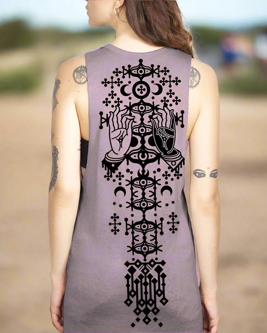 Plazmalab Danza Pink Tank Top Tantrika Australia
