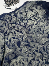 Plazmalab Deep Forest Mushroom Blue Shirt Tantrika Australia