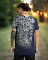 Plazmalab Deep Forest Mushroom Blue Shirt Tantrika Australia