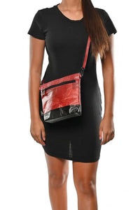 ladies cross body vegan leaf leather bag tantrika australia sustainable fashion