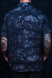 MENS SERPENT PRINT Bamboo shirt