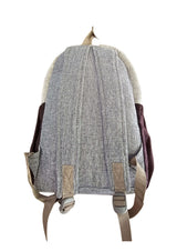natural tones hemp backpack