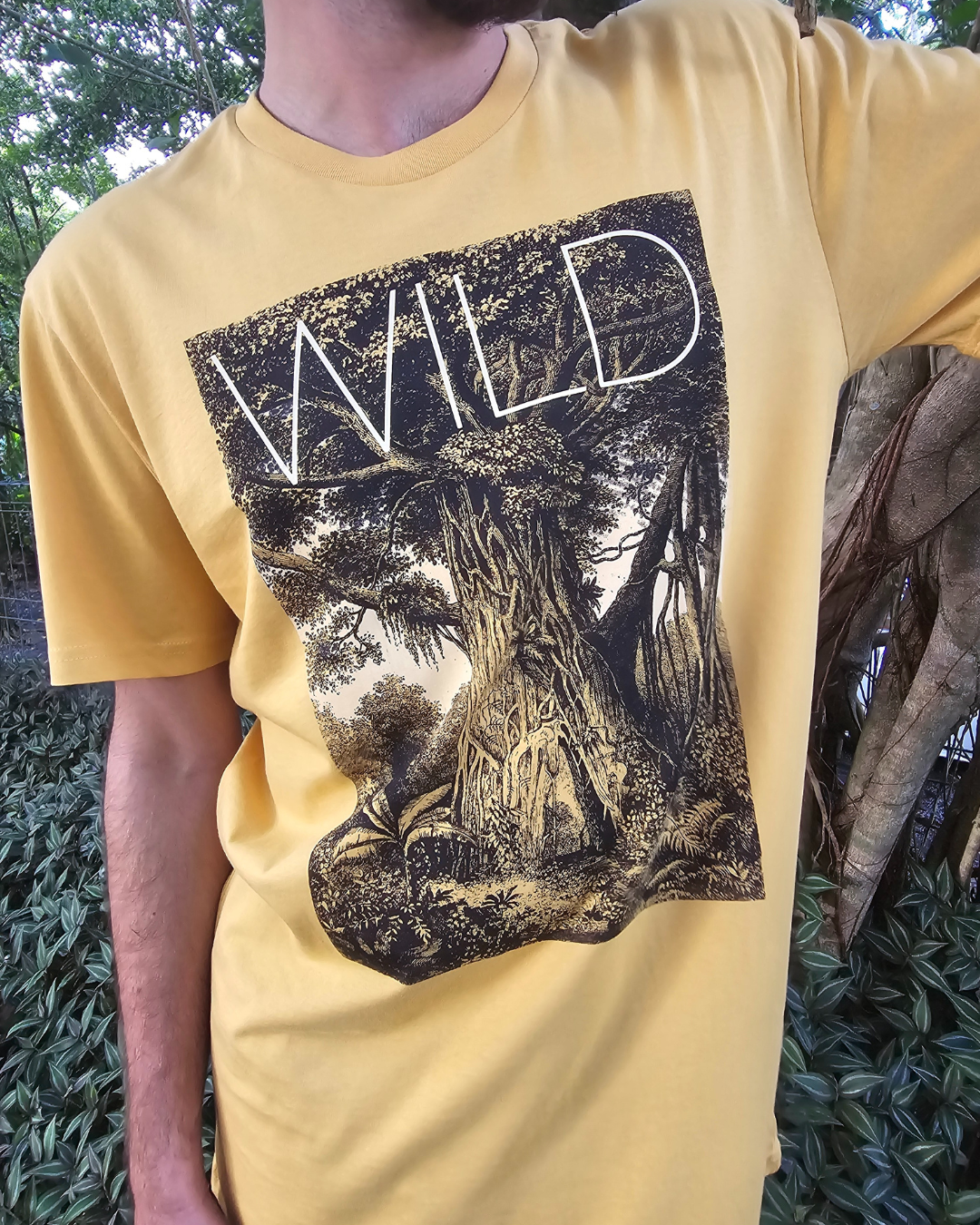 Wild Art Mens Tshirt Design Tantrika Australia