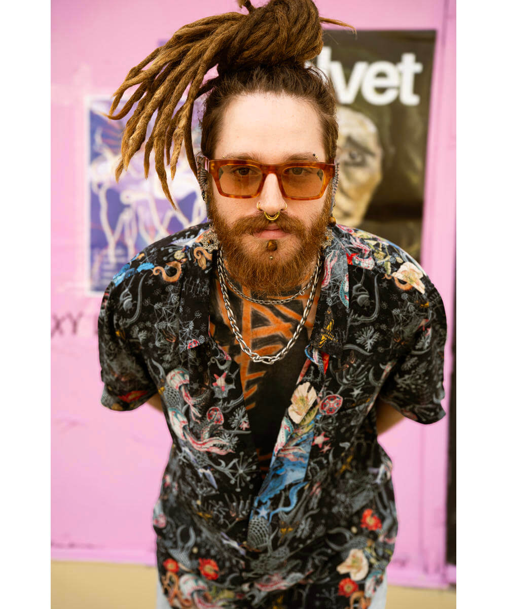 Plazmalab Acid Renessans Mens Button-up Shirt