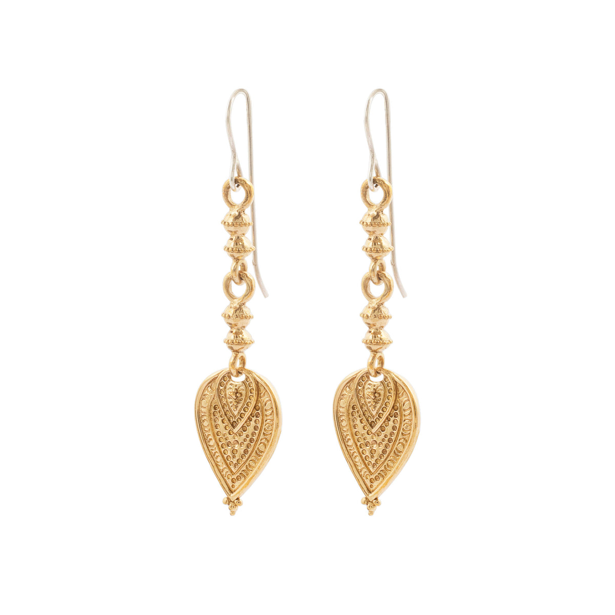 Aharya Earrings - Brass 
