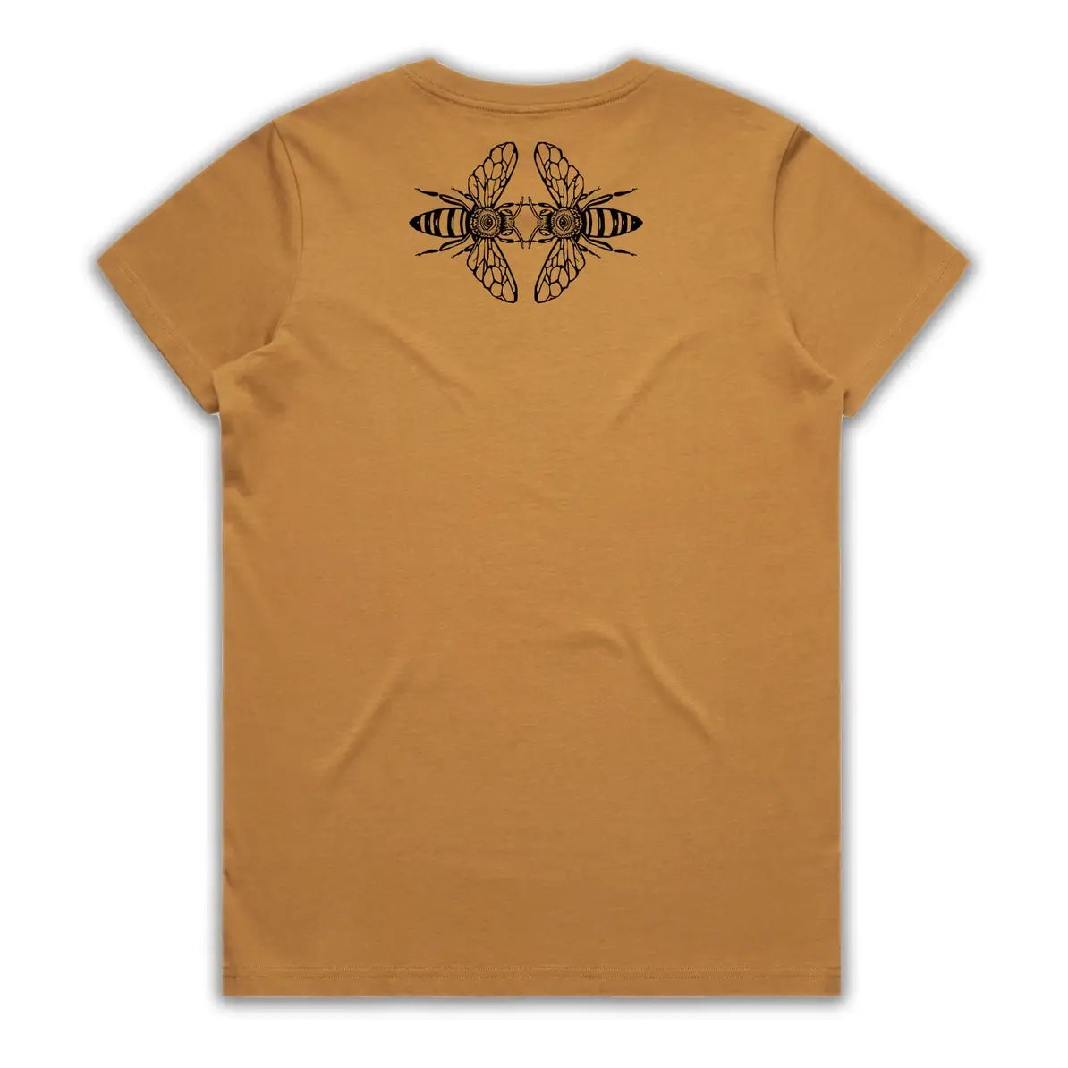 bee flower art of zig womens shirt tantrika sustainable fashion australia