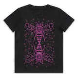 Art Of Zig Bee Unisex T-Shirt(black)