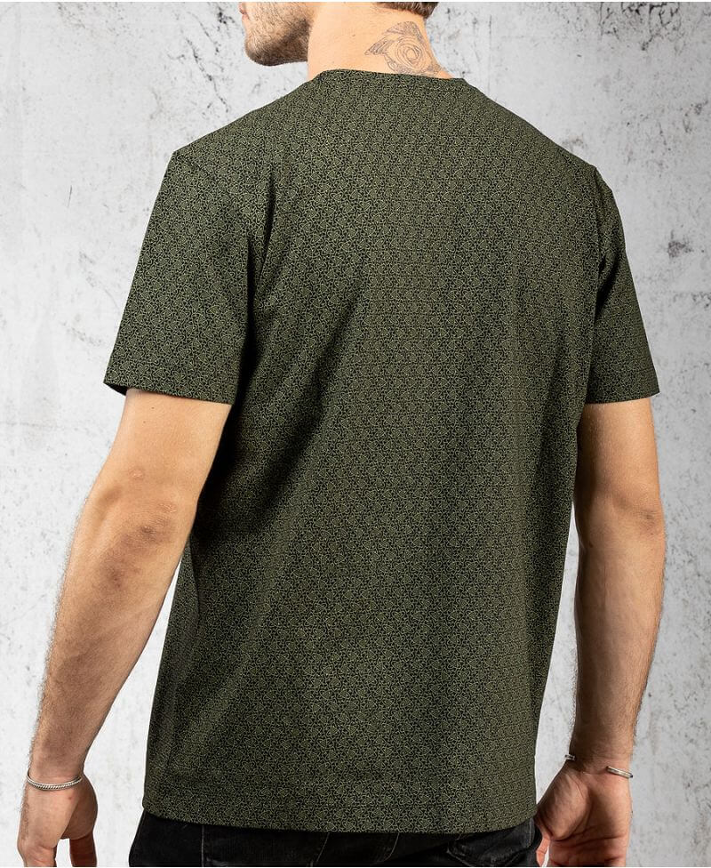 mens sol atom print tshirt