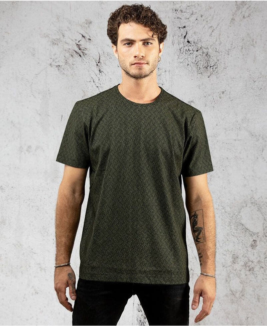 mens sol atom print tshirt