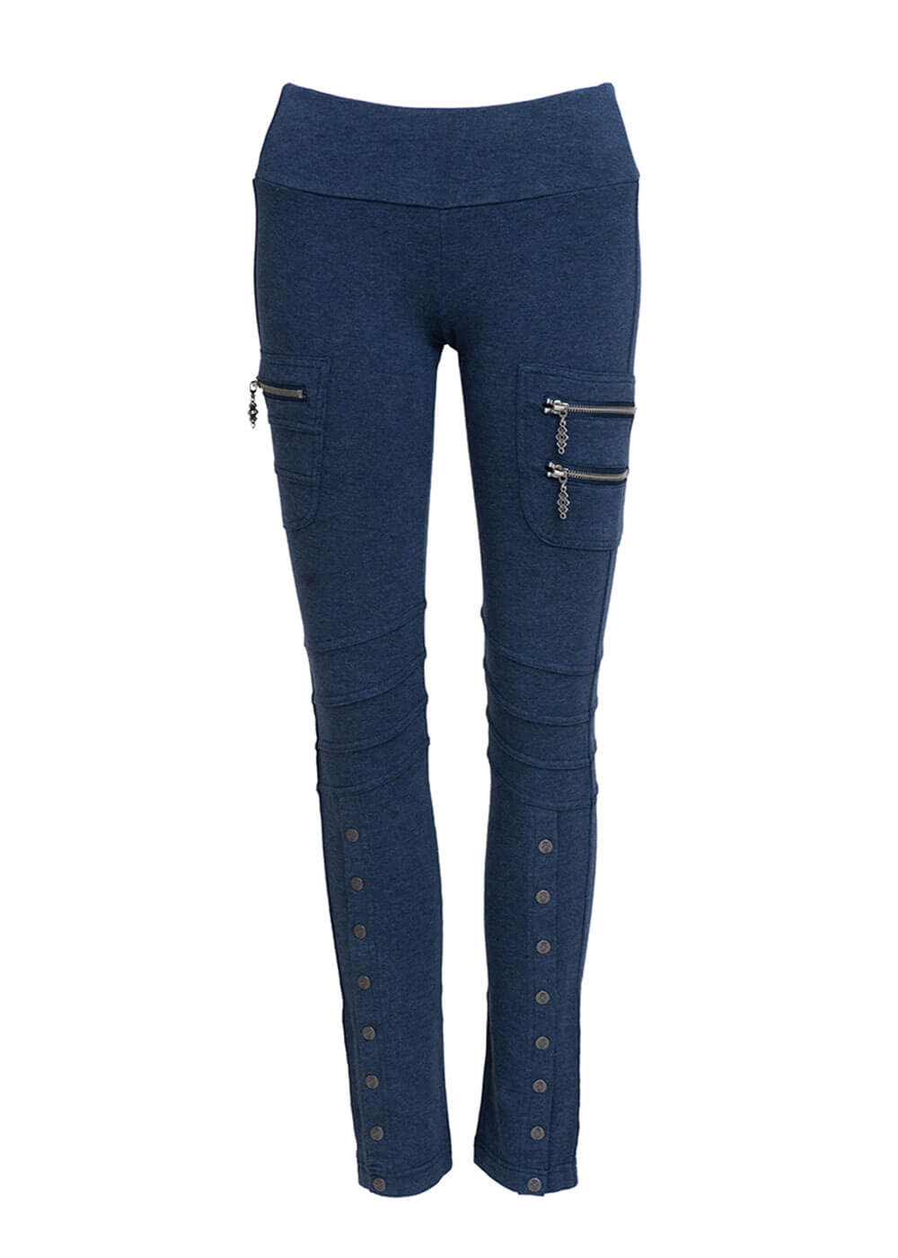 ladies bamboo, organic cotton axiom leggings by nomads hemp wear