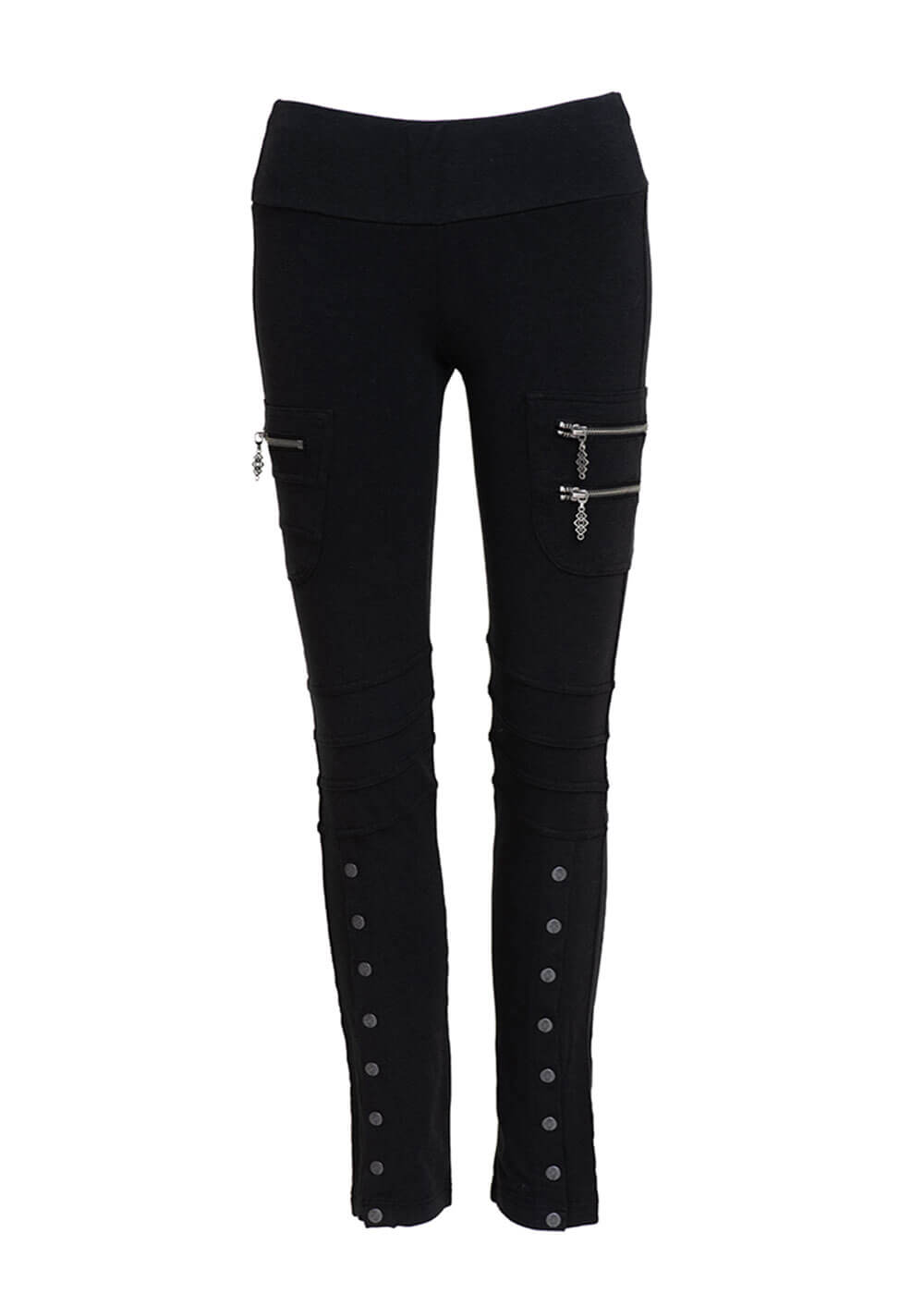 ladies bamboo, organic cotton axiom leggings by nomads hemp wear