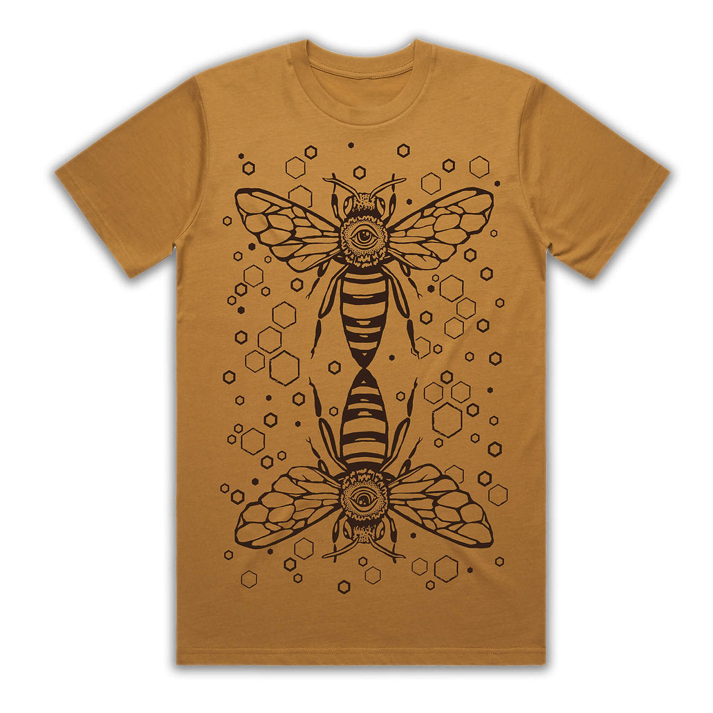 Bee Hexagon Art Of Zig Tantrika Australia