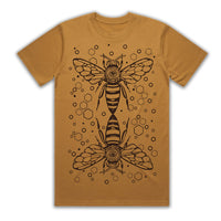 Bee Hexagon Art Of Zig Tantrika Australia