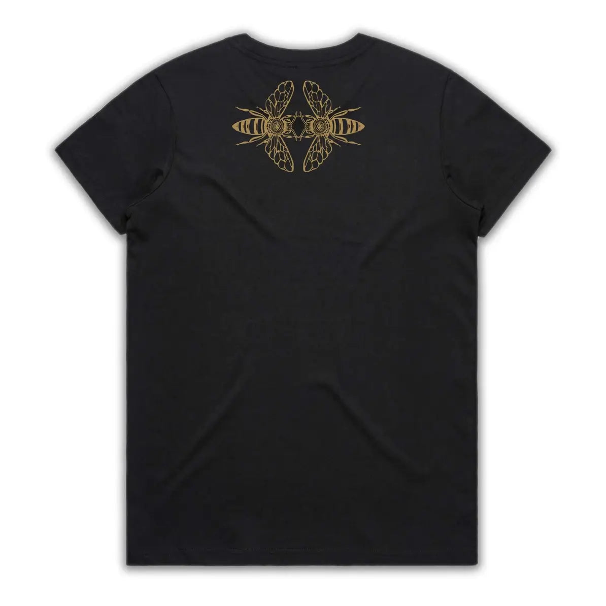 bee flower art of zig womens shirt tantrika sustainable fashion australia