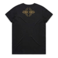 bee flower art of zig womens shirt tantrika sustainable fashion australia