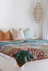Buggeiri (Open Land) Art Throw Rug