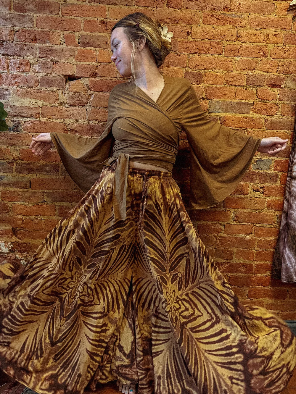 Palazzo Pants- Hand Dyed