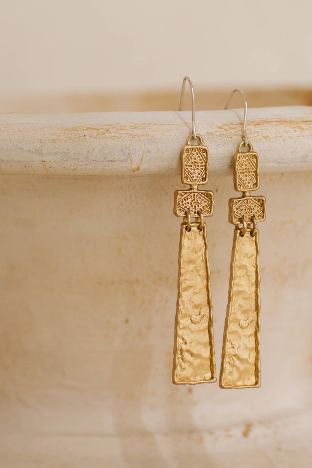 Ayana Earrings - Brass 
