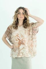 Harriet Jane Linen Top Dried Flowers