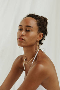 Triya Earrings - Brass