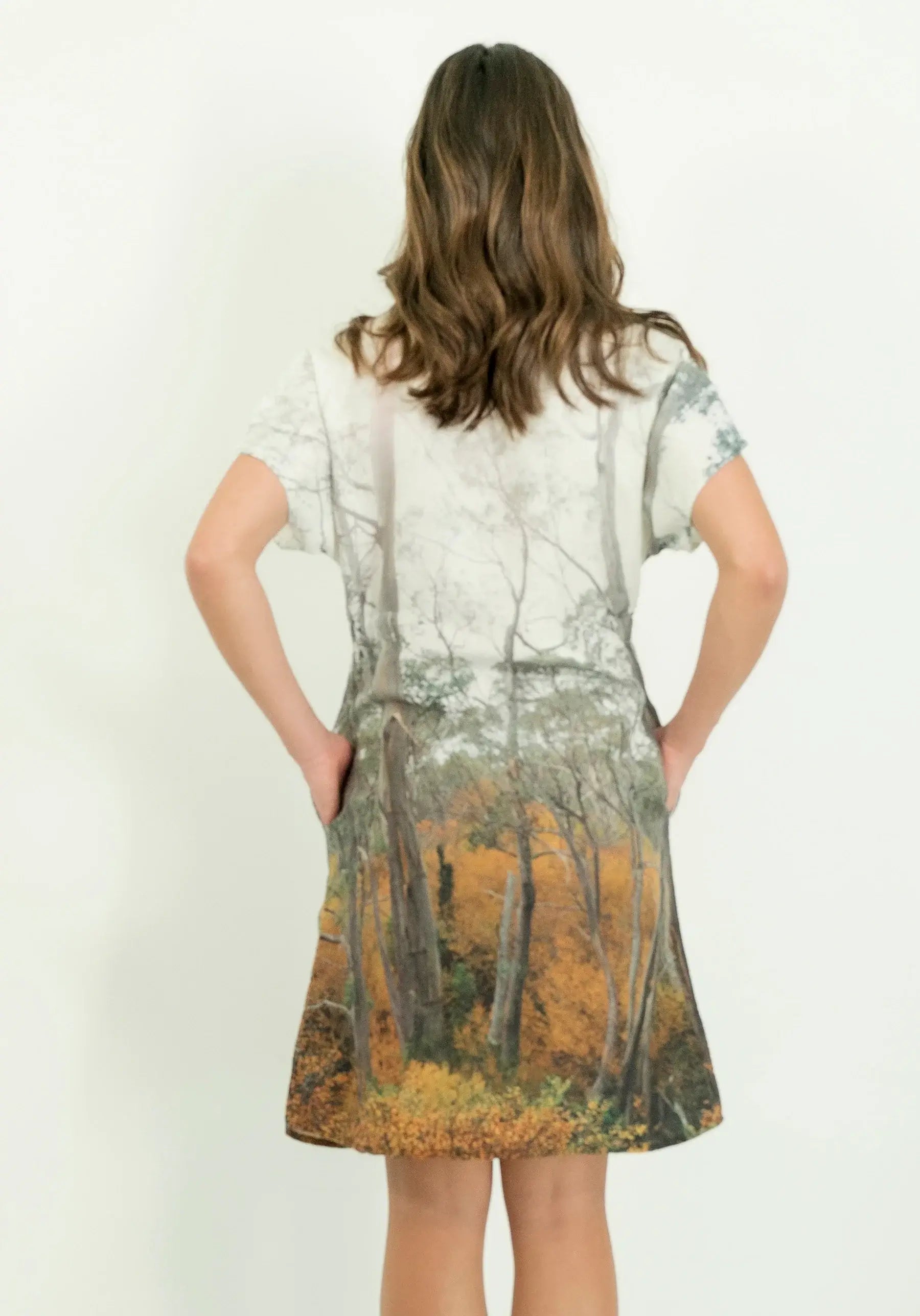 Fagus Forest Linen Dress Tantrika Australia