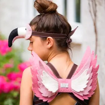 felt wool flamingo dress up