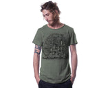 plazmalab gaurdner print t-shirt