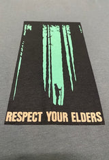 "Respect Your Elders" Men's Cotton Wearable Art Shirt