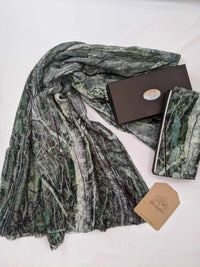 Harriet Jane "Mt Beauty" Silk and Wool Scarf