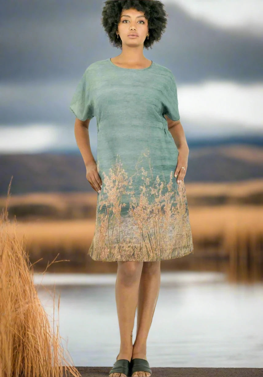 ocean views harriet jane pocket dress tantrika australia sustainable fashion