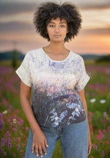 Harriet Jane Wildflower Bushland Linen Top Tantrika Australia Sustainable Fashion