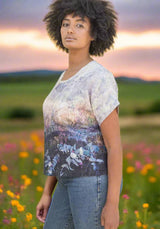 Harriet Jane Wildflower Bushland Linen Top Tantrika Australia Sustainable Fashion