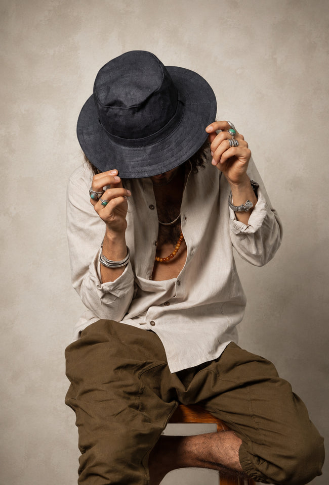 Hemp Fedora Hat