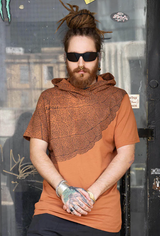 Plazmalab- Leaf Hooded Tee