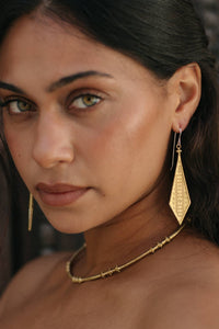 Izara earrings - Brass 