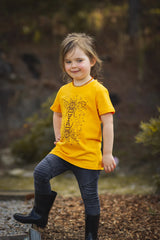 izwoz kids bee tshirt yellow at tantrika fashion australia