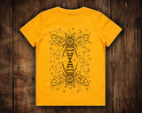 izwoz kids bee tshirt yellow at tantrika fashion australia