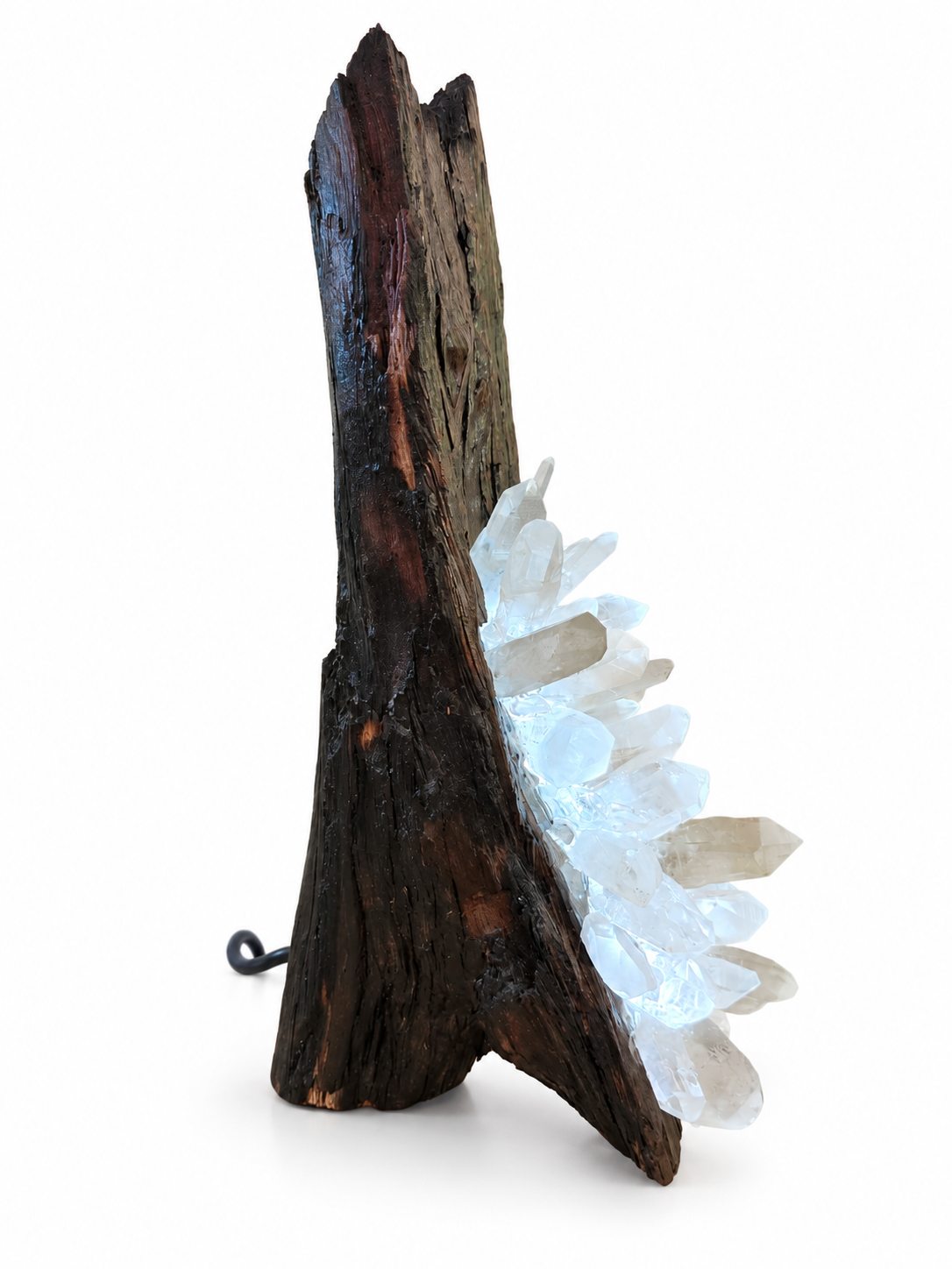 Jasper Crystal Lamp