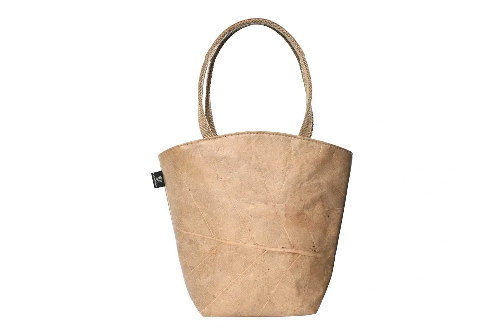 ladies leaf vegan leather tote bag tantrika australia sustainable fashion