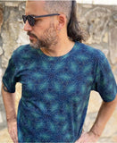LSD molecule print mens tshirt