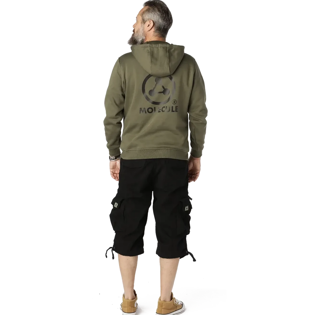 mens molecule cargo shorts